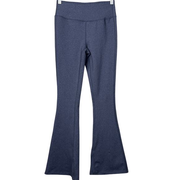 Splits59 Raquel High Waist Flared Leggings Heather Gray Size Small Short - Picture 1 of 8